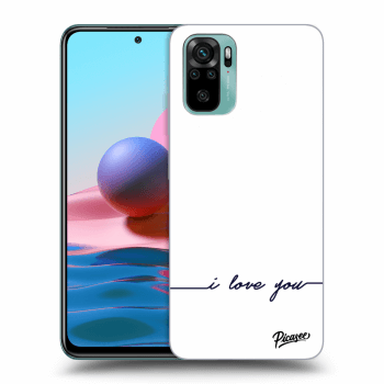 Obal pro Xiaomi Redmi Note 10 - I love you