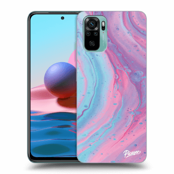 Obal pro Xiaomi Redmi Note 10 - Pink liquid