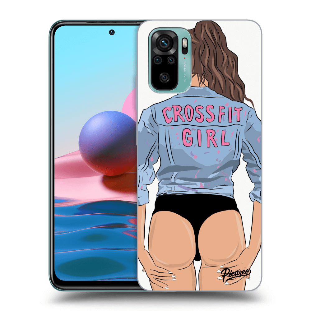Picasee ULTIMATE CASE pro Xiaomi Redmi Note 10 - Crossfit girl - nickynellow