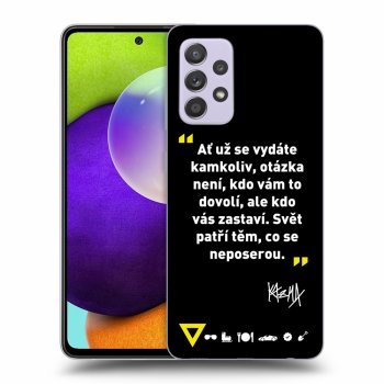 Obal pro Samsung Galaxy A52 5G A525F - Kazma - SVĚT PATŘÍ TĚM, CO SE NEPOSEROU