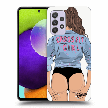 Obal pro Samsung Galaxy A52 5G A525F - Crossfit girl - nickynellow
