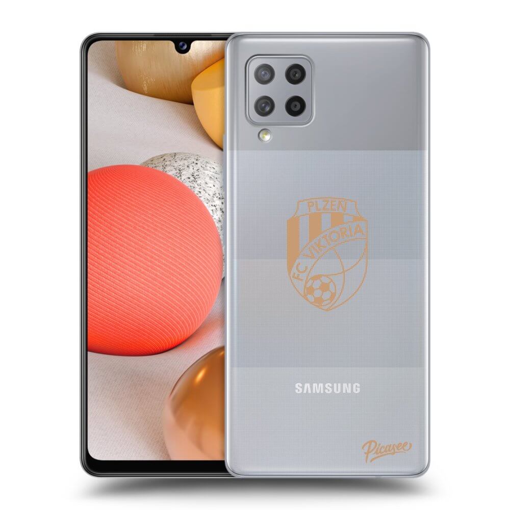 Picasee silikonový průhledný obal pro Samsung Galaxy A42 A426B - FC Viktoria Plzeň I