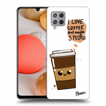 Obal pro Samsung Galaxy A42 A426B - Cute coffee