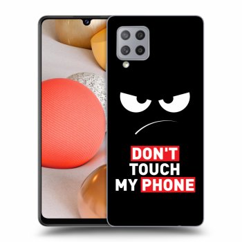 Obal pro Samsung Galaxy A42 A426B - Angry Eyes - Transparent