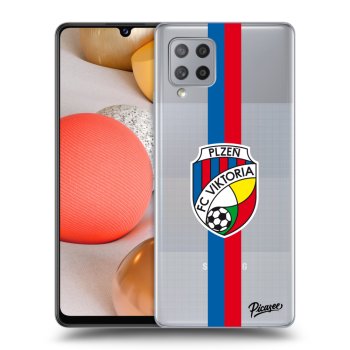 Picasee silikonový průhledný obal pro Samsung Galaxy A42 A426B - FC Viktoria Plzeň H