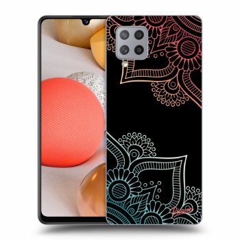 Obal pro Samsung Galaxy A42 A426B - Flowers pattern