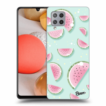 Picasee silikonový černý obal pro Samsung Galaxy A42 A426B - Watermelon 2