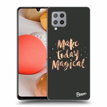 Picasee silikonový průhledný obal pro Samsung Galaxy A42 A426B - Make today Magical