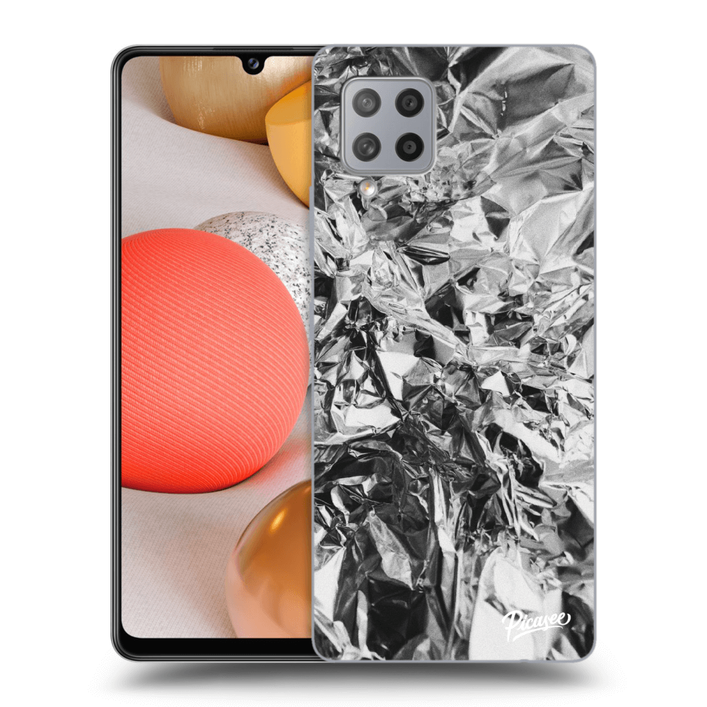 Picasee silikonový černý obal pro Samsung Galaxy A42 A426B - Chrome