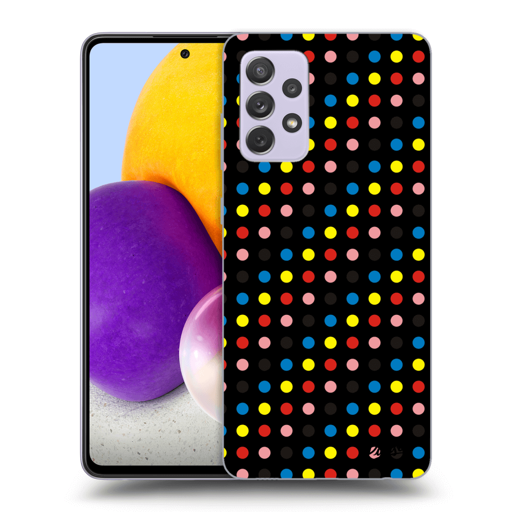 Picasee ULTIMATE CASE pro Samsung Galaxy A72 A725F - Colorful dots