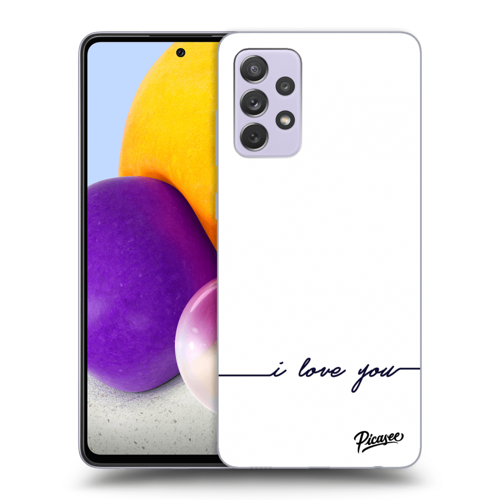 Picasee ULTIMATE CASE pro Samsung Galaxy A72 A725F - I love you
