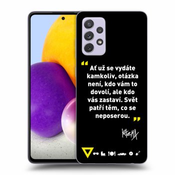 Obal pro Samsung Galaxy A72 A725F - Kazma - SVĚT PATŘÍ TĚM, CO SE NEPOSEROU