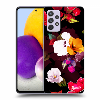Obal pro Samsung Galaxy A72 A725F - Flowers and Berries