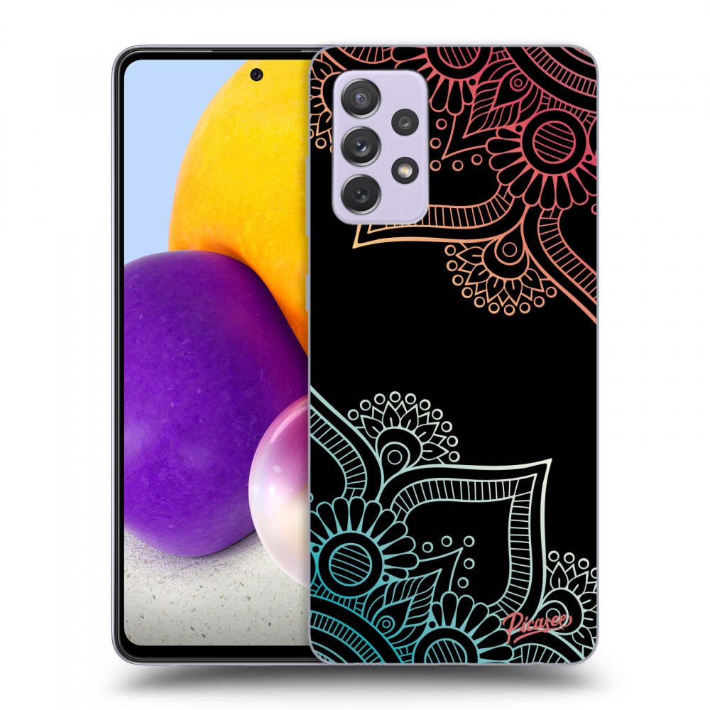 Picasee ULTIMATE CASE pro Samsung Galaxy A72 A725F - Flowers pattern