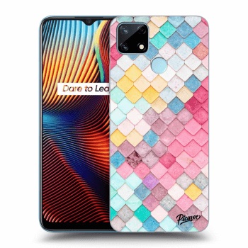 Obal pro Realme 7i - Colorful roof