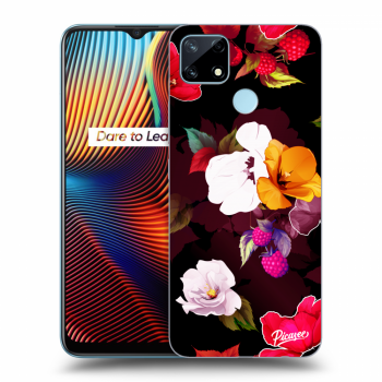 Obal pro Realme 7i - Flowers and Berries
