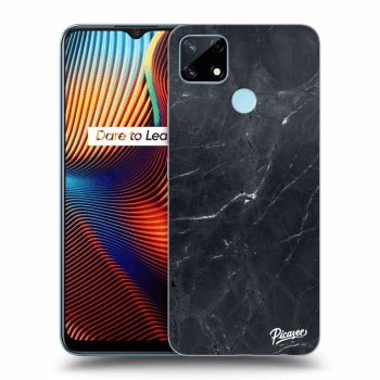 Obal pro Realme 7i - Black marble