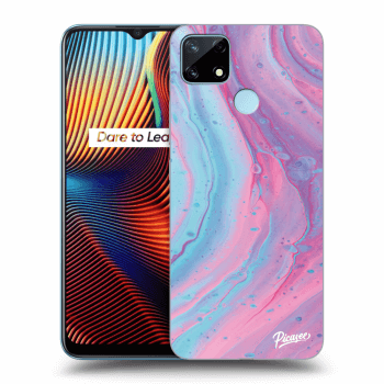 Obal pro Realme 7i - Pink liquid