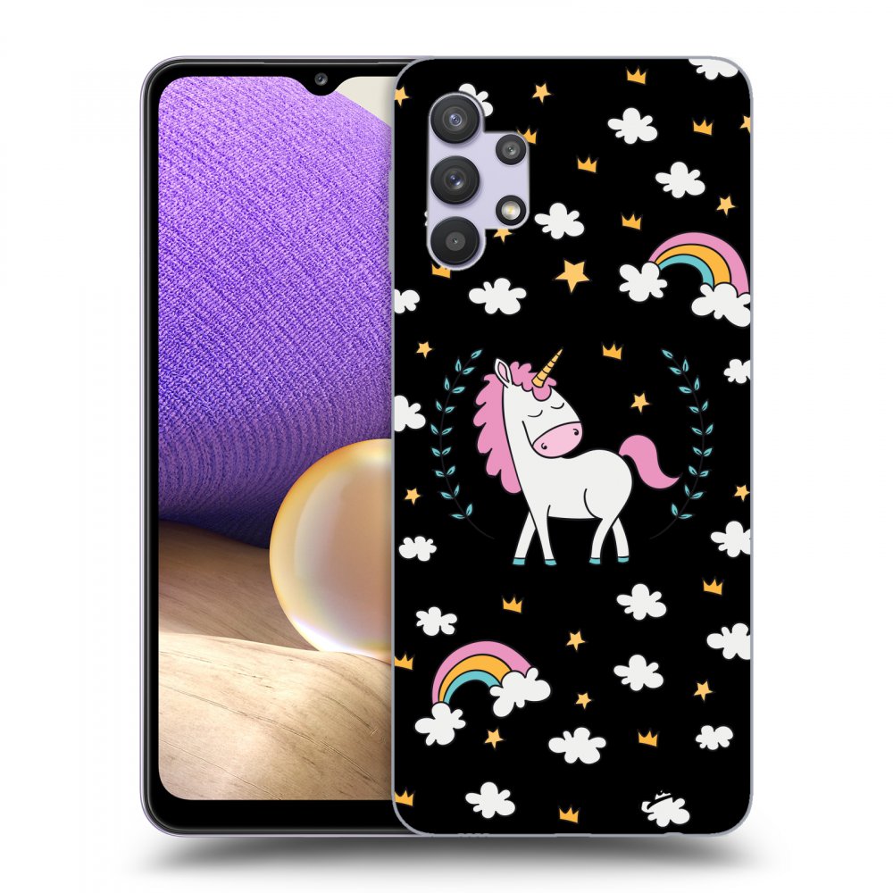 Picasee ULTIMATE CASE pro Samsung Galaxy A32 5G A326B - Unicorn star heaven