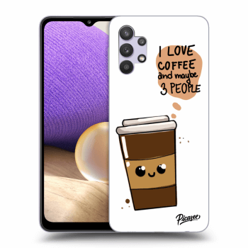 Obal pro Samsung Galaxy A32 5G A326B - Cute coffee