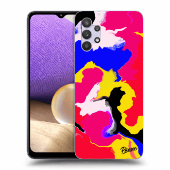 Picasee silikonový průhledný obal pro Samsung Galaxy A32 5G A326B - Watercolor