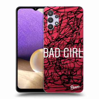Picasee silikonový průhledný obal pro Samsung Galaxy A32 5G A326B - Bad girl