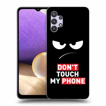Obal pro Samsung Galaxy A32 5G A326B - Angry Eyes - Transparent