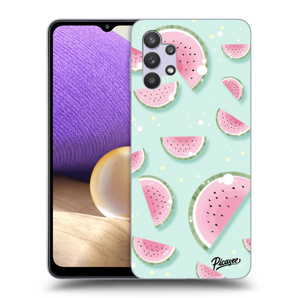 Picasee silikonový černý obal pro Samsung Galaxy A32 5G A326B - Watermelon 2