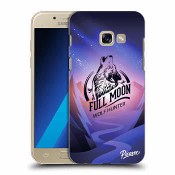 Picasee silikonový průhledný obal pro Samsung Galaxy A3 2017 A320F - Wolf
