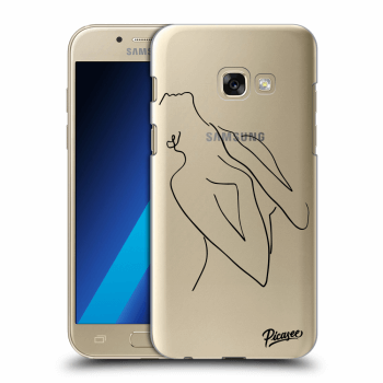 Picasee silikonový průhledný obal pro Samsung Galaxy A3 2017 A320F - Sensual girl