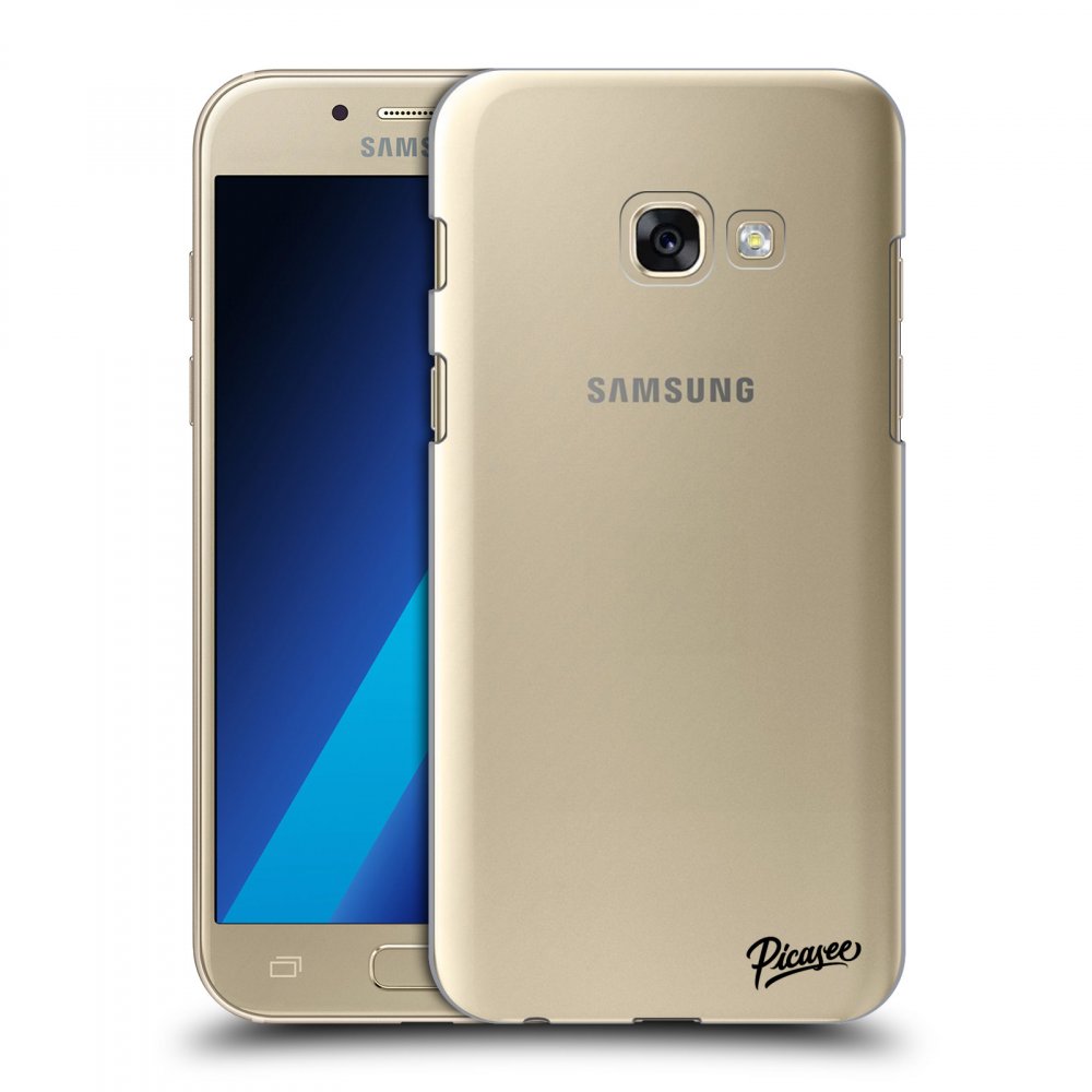 Picasee silikonový průhledný obal pro Samsung Galaxy A3 2017 A320F - Clear