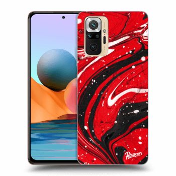 Obal pro Xiaomi Redmi Note 10 Pro - Red black