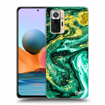 Obal pro Xiaomi Redmi Note 10 Pro - Green Gold