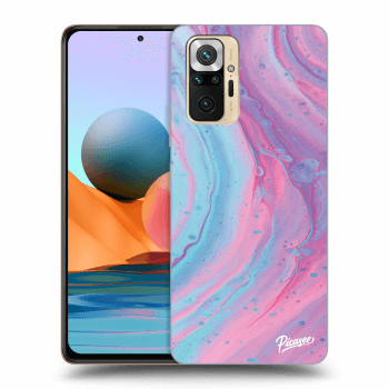 Obal pro Xiaomi Redmi Note 10 Pro - Pink liquid