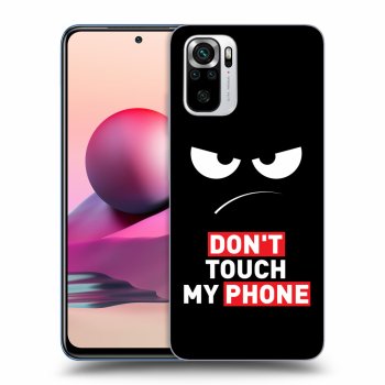 Obal pro Xiaomi Redmi Note 10S - Angry Eyes - Transparent