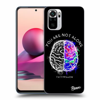 Obal pro Xiaomi Redmi Note 10S - Brain - White