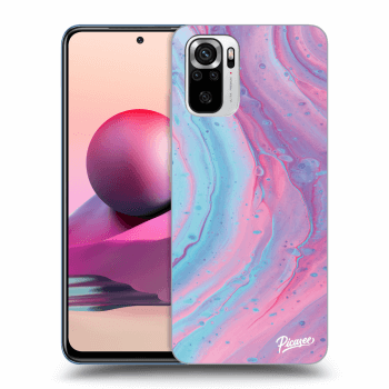 Obal pro Xiaomi Redmi Note 10S - Pink liquid