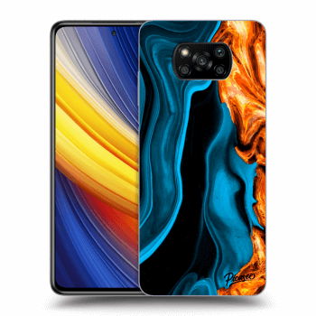 Obal pro Xiaomi Poco X3 Pro - Gold blue