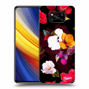 Obal pro Xiaomi Poco X3 Pro - Flowers and Berries