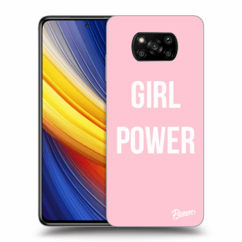 Picasee silikonový černý obal pro Xiaomi Poco X3 Pro - Girl power