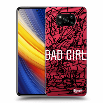 Picasee silikonový černý obal pro Xiaomi Poco X3 Pro - Bad girl