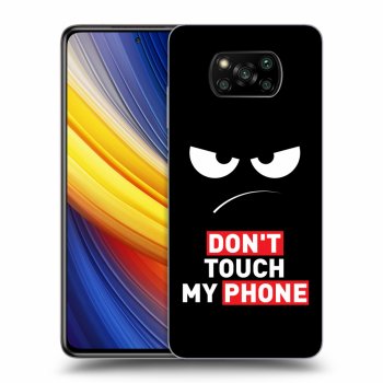 Obal pro Xiaomi Poco X3 Pro - Angry Eyes - Transparent