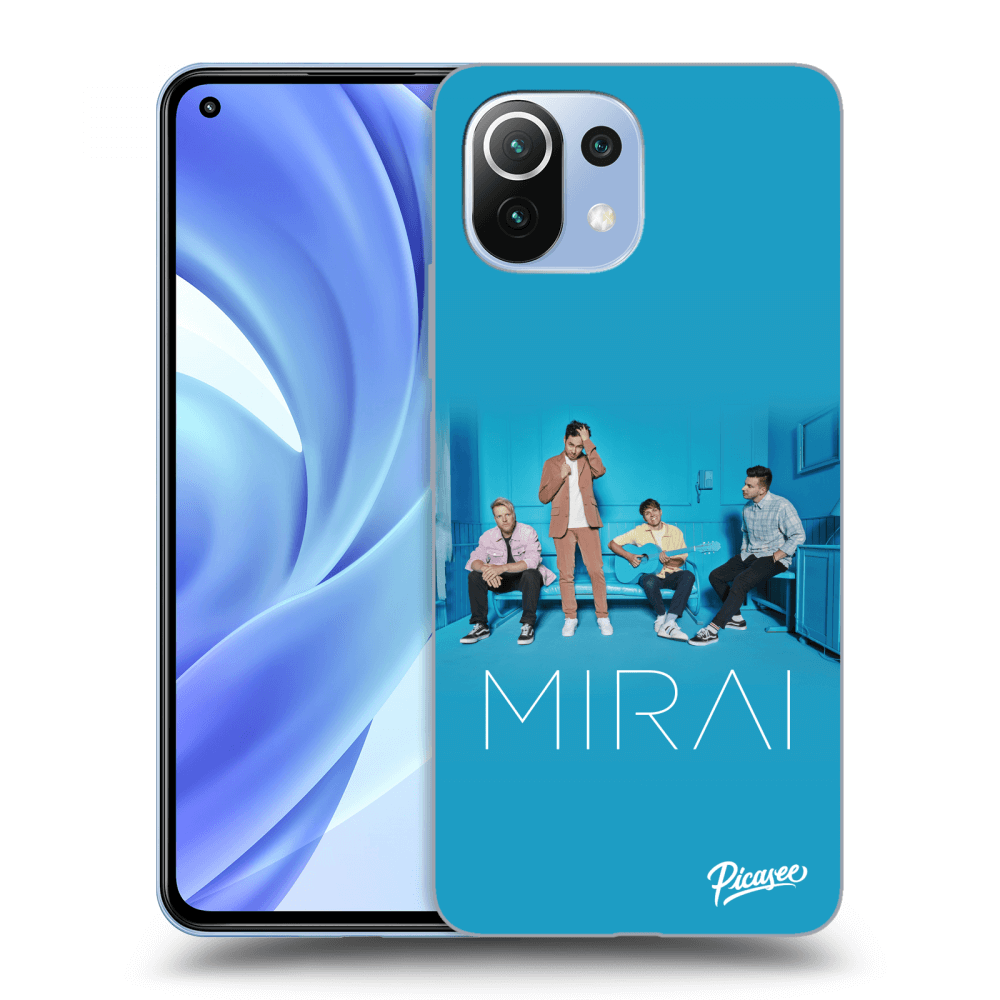 Silikonový Průhledný Obal Pro Xiaomi Mi 11 - Mirai - Blue