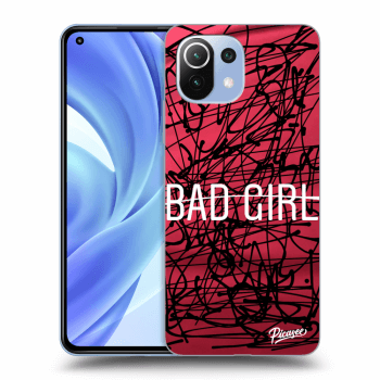 Picasee silikonový černý obal pro Xiaomi Mi 11 - Bad girl