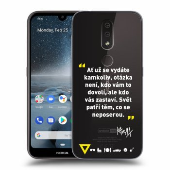 Obal pro Nokia 4.2 - Kazma - SVĚT PATŘÍ TĚM, CO SE NEPOSEROU