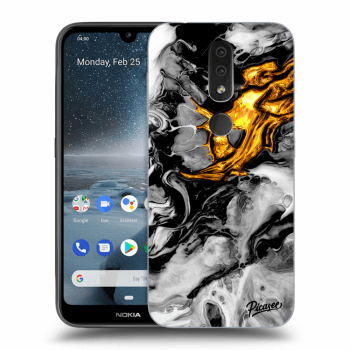 Obal pro Nokia 4.2 - Black Gold 2