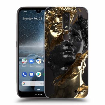 Obal pro Nokia 4.2 - Gold - Black