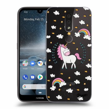 Obal pro Nokia 4.2 - Unicorn star heaven