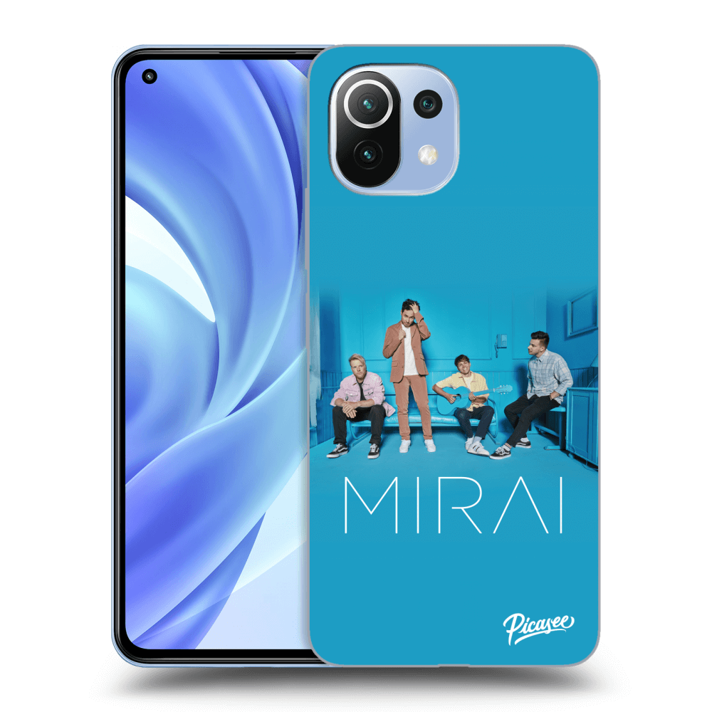 Silikonový Průhledný Obal Pro Xiaomi Mi 11 Lite - Mirai - Blue