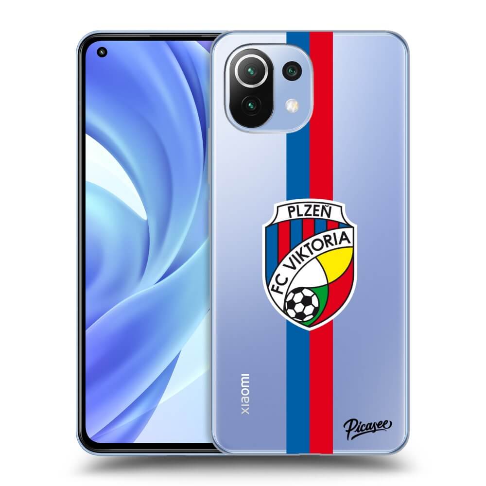 Picasee silikonový průhledný obal pro Xiaomi Mi 11 Lite - FC Viktoria Plzeň H